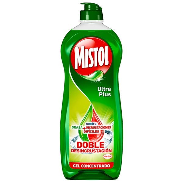 Concentrated dishwasher triple action Mistol ultra plus 650 ml bottle