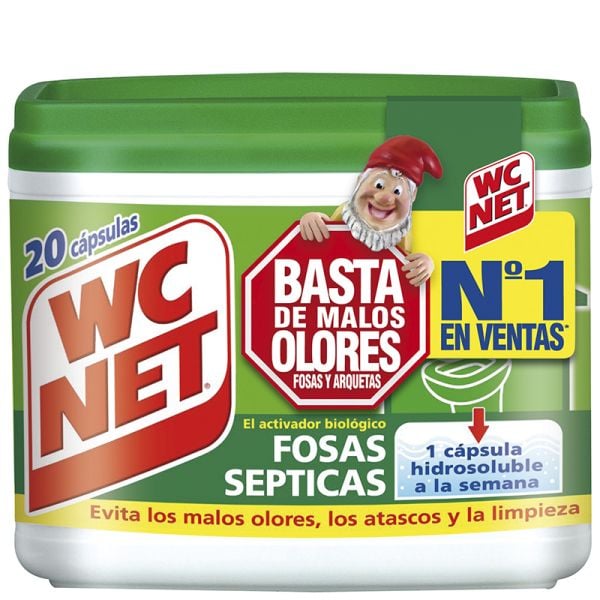 Septic tanks cleaner Wc Net 20 capsules