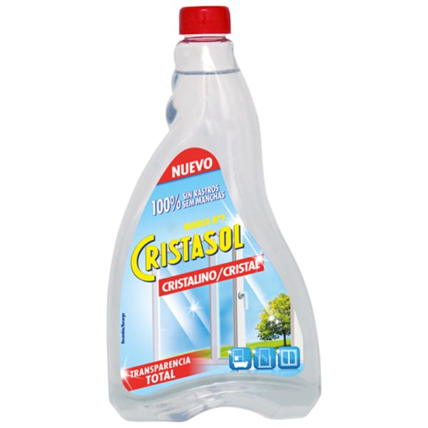 Window cleaner Cristasol cristalino 750 ml refill