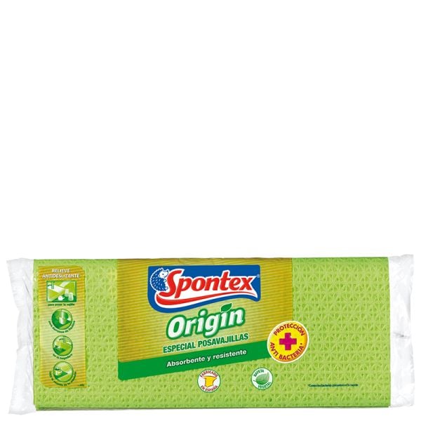 Antibacterial absorbent cloth Spontex large origin