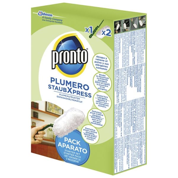 Swiffer Pronto handle and 4 refills