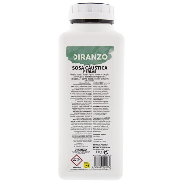 Diranzo Caustic soda pearls 1 kg