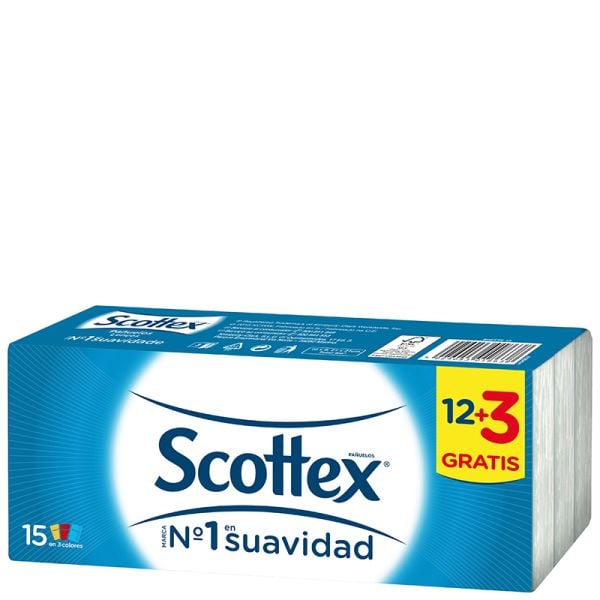 Tissues Scottex 4 layers 12x9 units