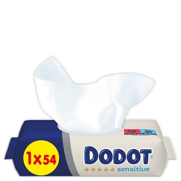 Dodot Wipes Sensitive dispenser 54 units