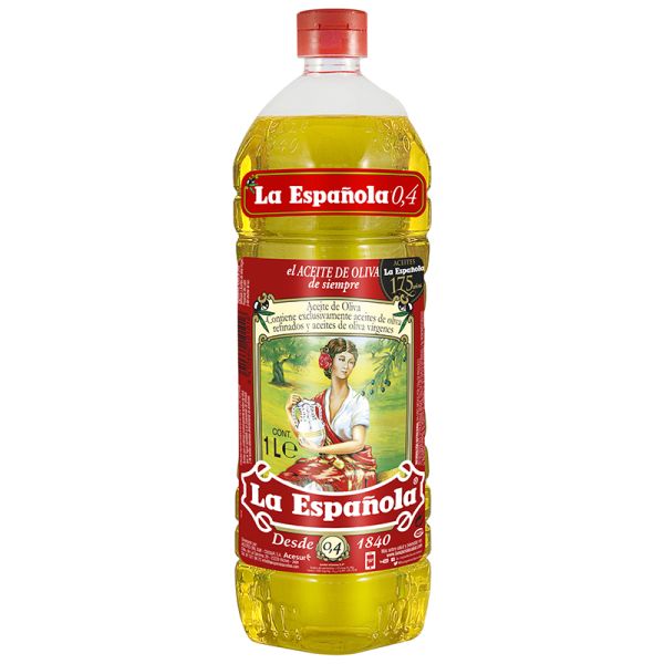 Olive oil 0.4º La Española soft 1l pet