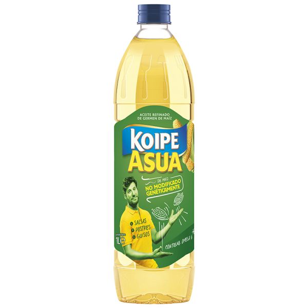 Corn oil Koipesol Asua 1 l pet
