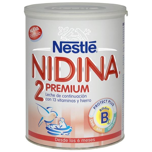 Follow-on milk Nestlé Nidina 2 800 g canister