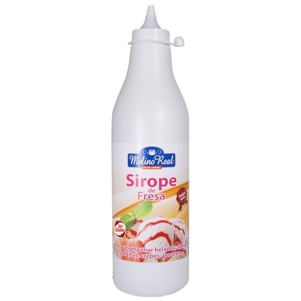 Molino Real Strawberry syrup 1,2 kg bottle