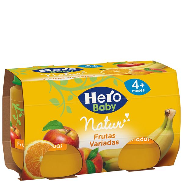Jar of mixed fruits Hero Baby pack 2x120 g