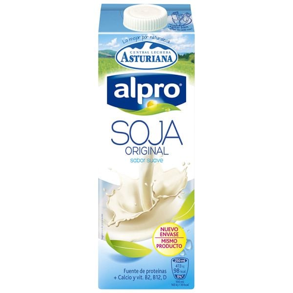 Alpro Soya Soya Drink Central Lechera Asturiana 1 l brik