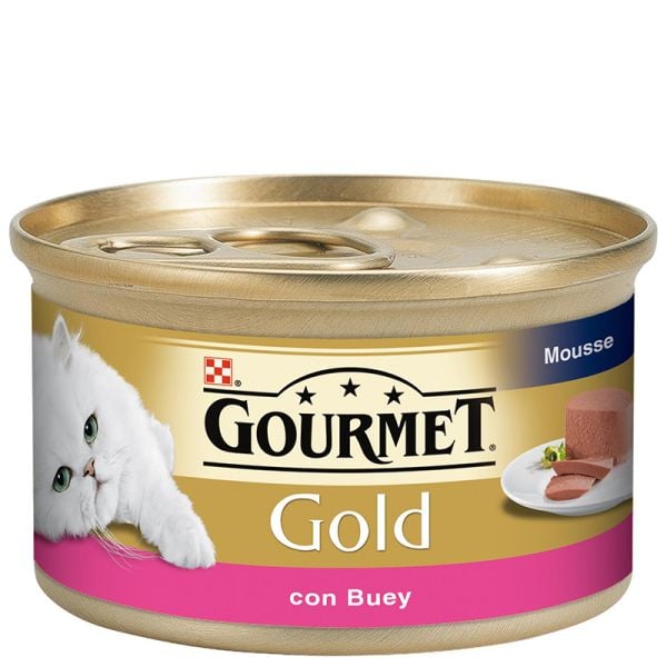 Cat food Gourmet gold ox can select 85 g