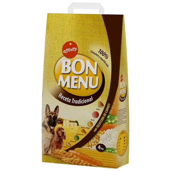 Traditional recipe dog food Bon Menu 4 kg