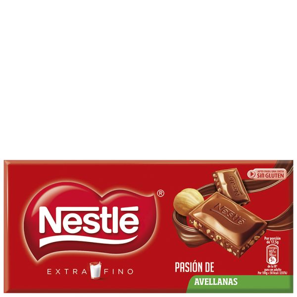 Milk chocolate and hazelnuts Nestlé superfine 123 g tablet