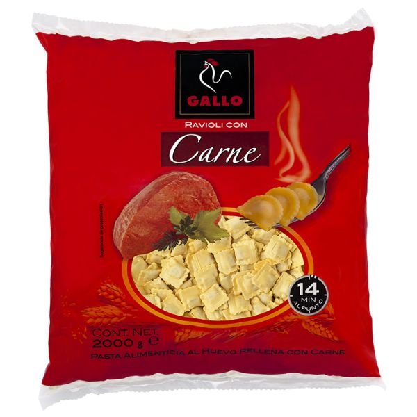 Meat Ravioli Gallo box 2 kg