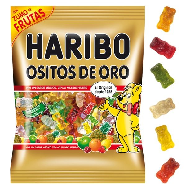 Gold Bears jellies Haribo 150 g bag