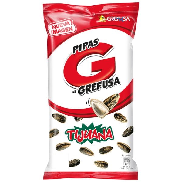 Sunflower seeds Tijuana Taste Grefusa Pipas G 175 g bag