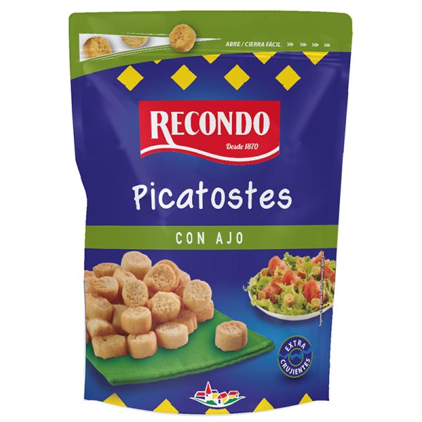 Croutons with garlic Recondo 80 g bag
