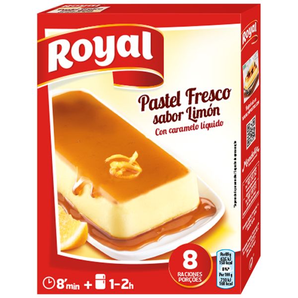 Lemon cake fresh mix Royal 103 g box