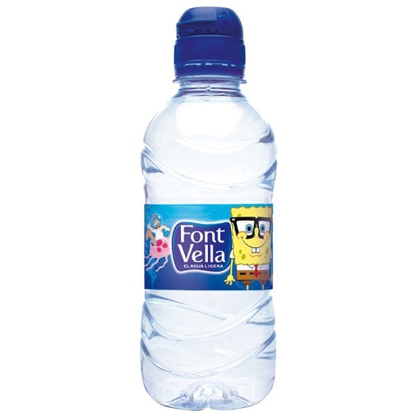 Spring water Font Vella sport cap 33 cl pet