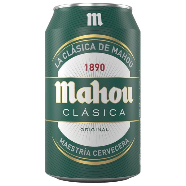 Beer Mahou Classic 33 cl can