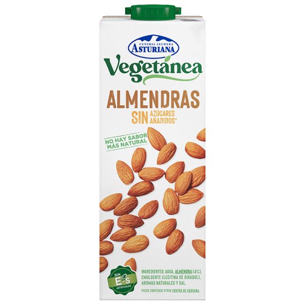 Almond beverage Vegetanea no added sugars 1 l brik