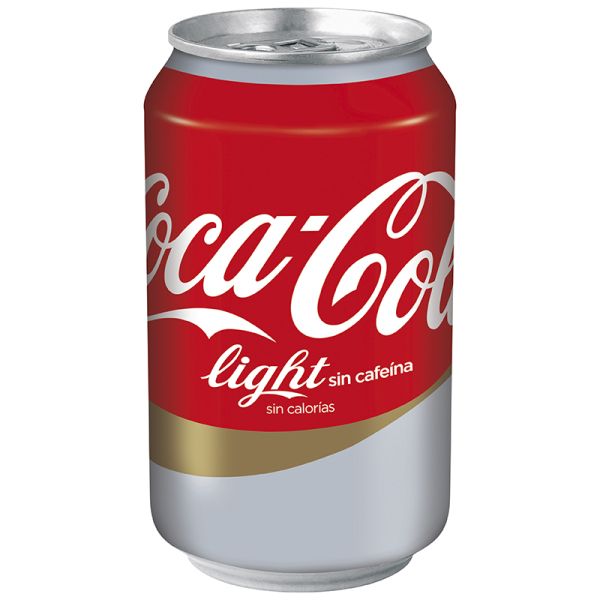 Cola Coca-Cola Light caffeine-free 33 cl can