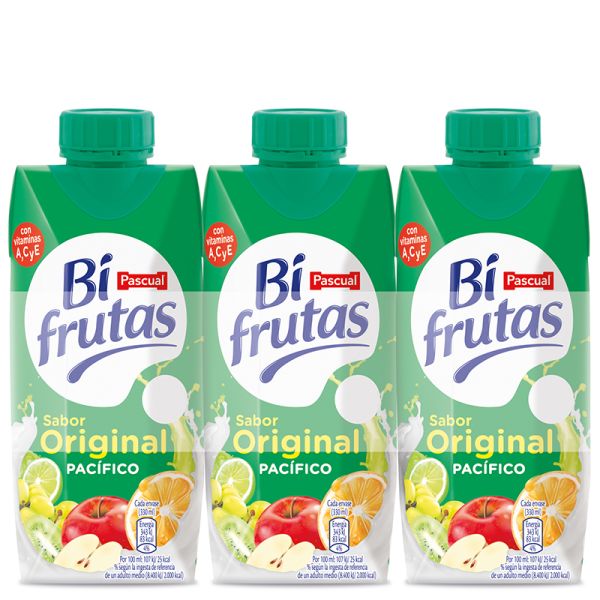 Bifrutas Juice and milk beverage Pacífico 33 cl brik