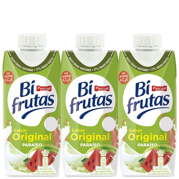 Bifrutas Juice and milk beverage Paraíso 33 cl brik