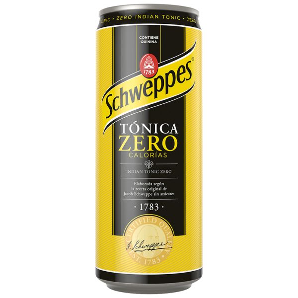 Tonic water Schweppes Light 33 cl can