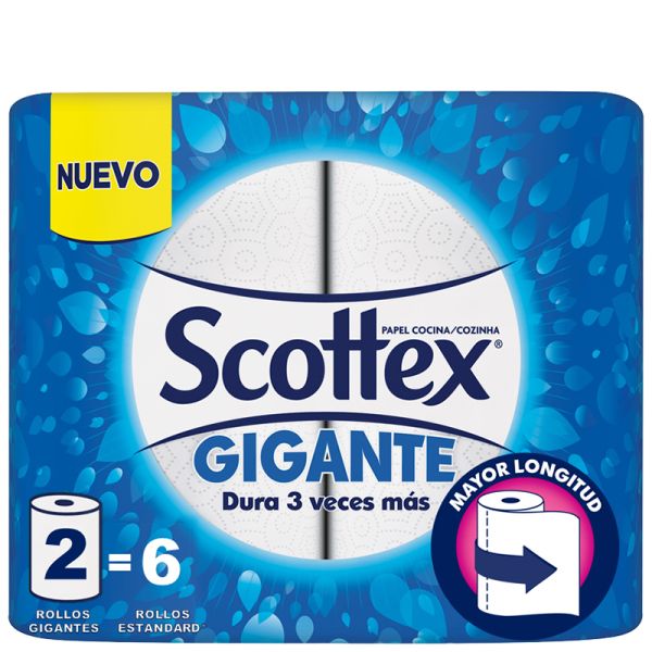 toilet paper Scottex gigant 2 ud