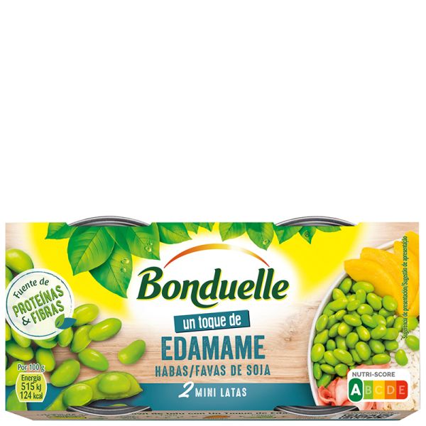 Bonduelle Edamame beans 2x65 g tin