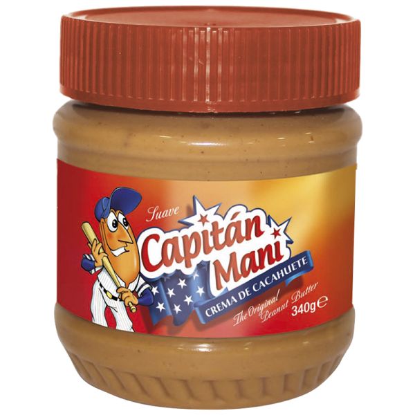  Soft Peanut Cream Capitán Maní Jar 340 g