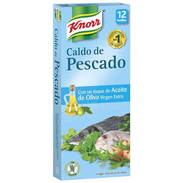 Fish broth cubes Knorr 12 cubes