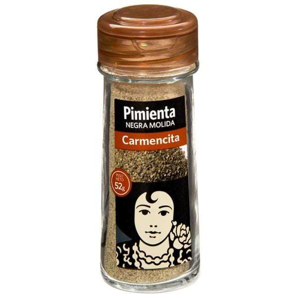 Ground black pepper Carmencita bottle 52 g
