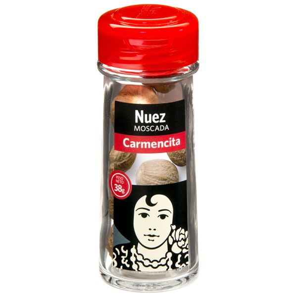 Whole nutmeg Carmencita bottle 38 g