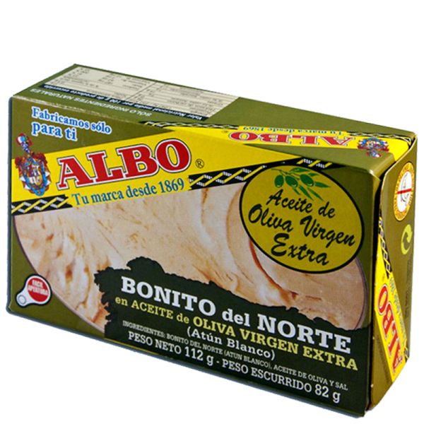 White tuna in extra virgin olive oil Albo 82 g tin