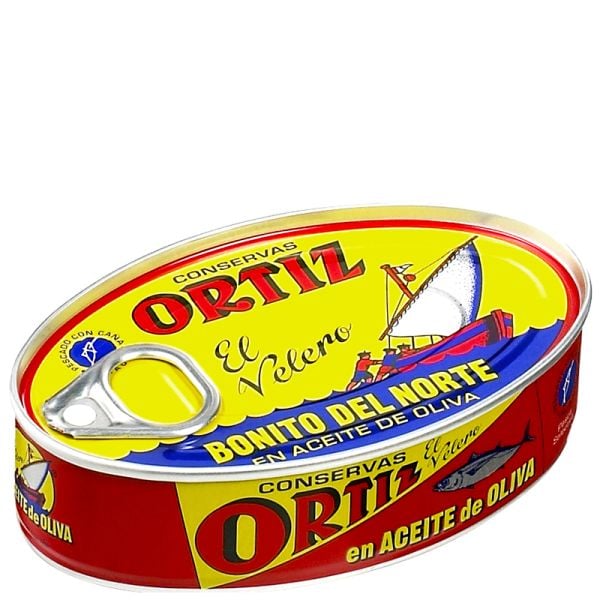 White tuna in olive oil Ortiz 82 g tin
