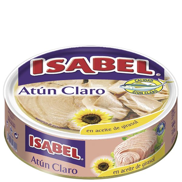 Yellowfin tuna in vegetable oil Isabel 1,17 kg tin