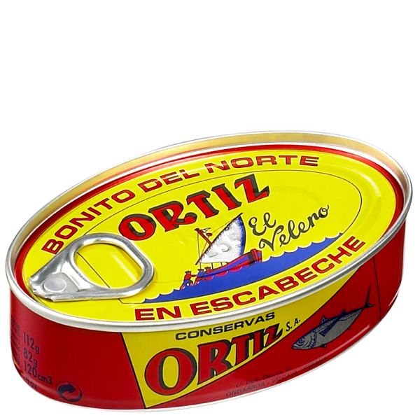 White tuna in pickled sauce Ortiz 82 g tin