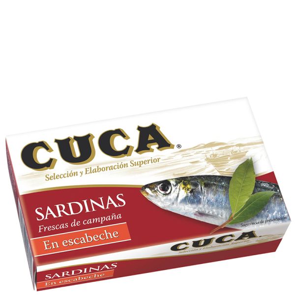 Sardines in pickled sauce Cuca 85 g tin