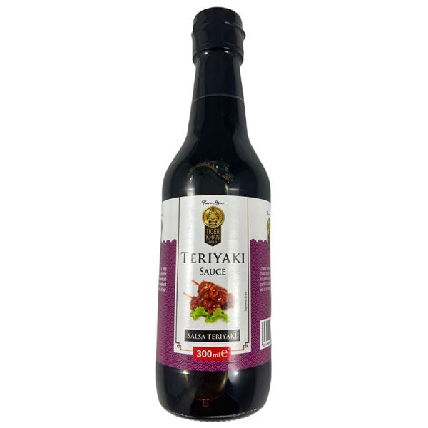 Tiger Khan Teriyaki sauce traditional 30 cl bottle