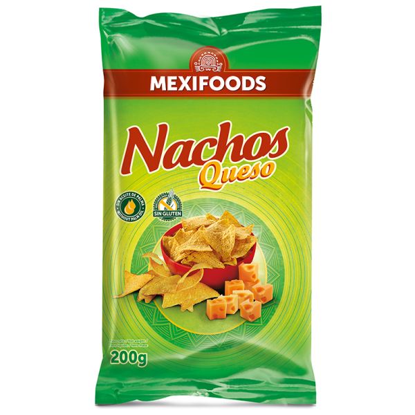 Mexifoods Cheese flavoured totopos 200 g bag