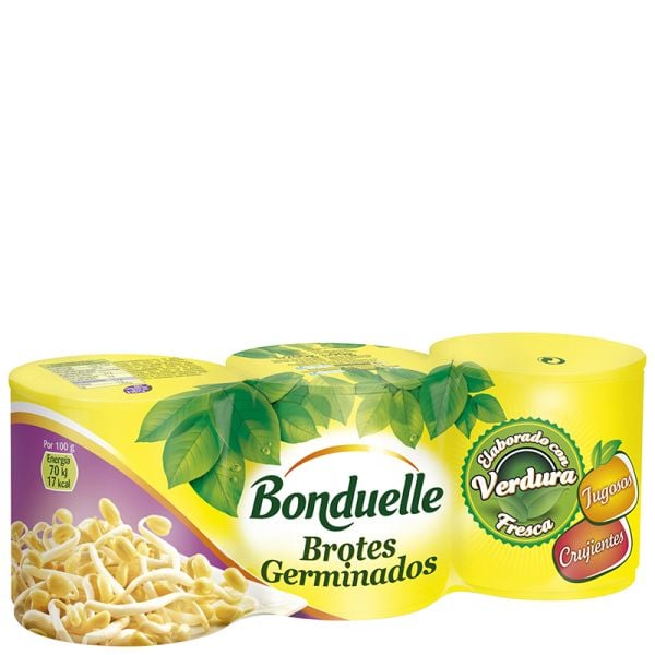 Bean sprouts Bonduelle 3x90 g tin