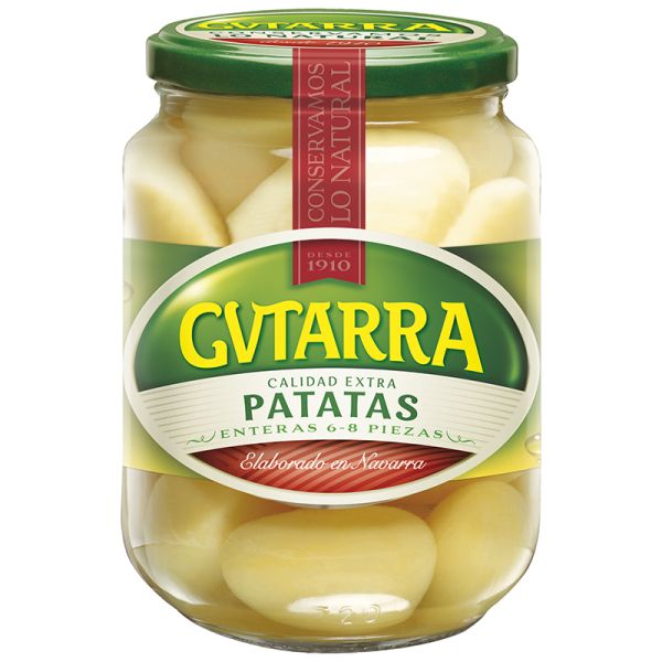 Whole potatoes Gvtarra 450 g jar
