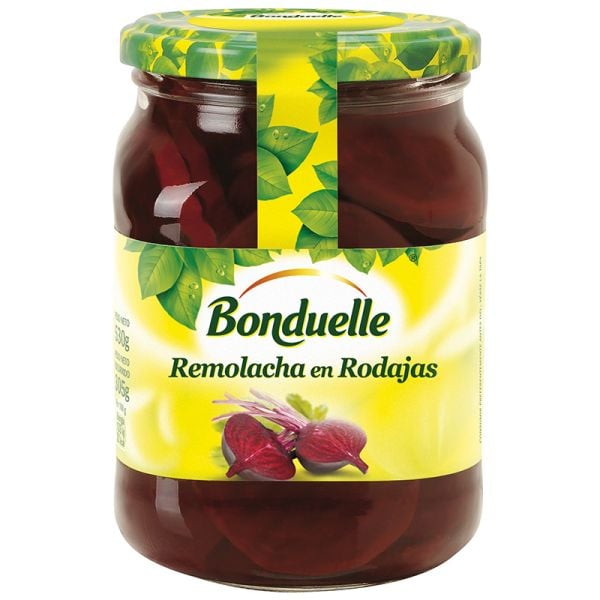 Sliced ​​beets Bonduelle 305 g jar