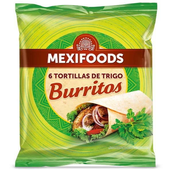 Mexifoods Wheat tortillas 6 units 370 g