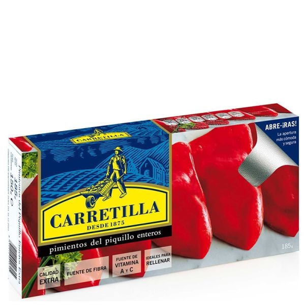 Piquillo peppers Carretilla extra 150 g tin