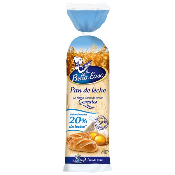 Milk bread La Bella Easo authentic bag 10 units