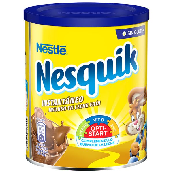 Soluble cocoa Nesquik instant 390 g tin