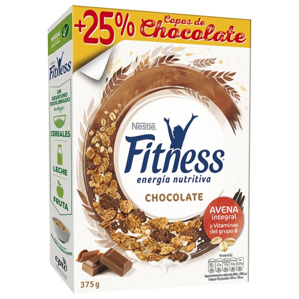 Cereal with chocolate Nestlé Fitness 375 g box